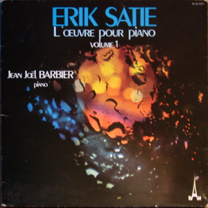 rik Satie, L'uvre pour piano volume 1